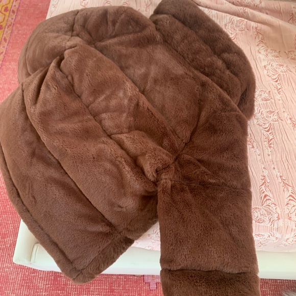 Abercrombie Faux Fur Mini Puffer - Picture 5 of 5